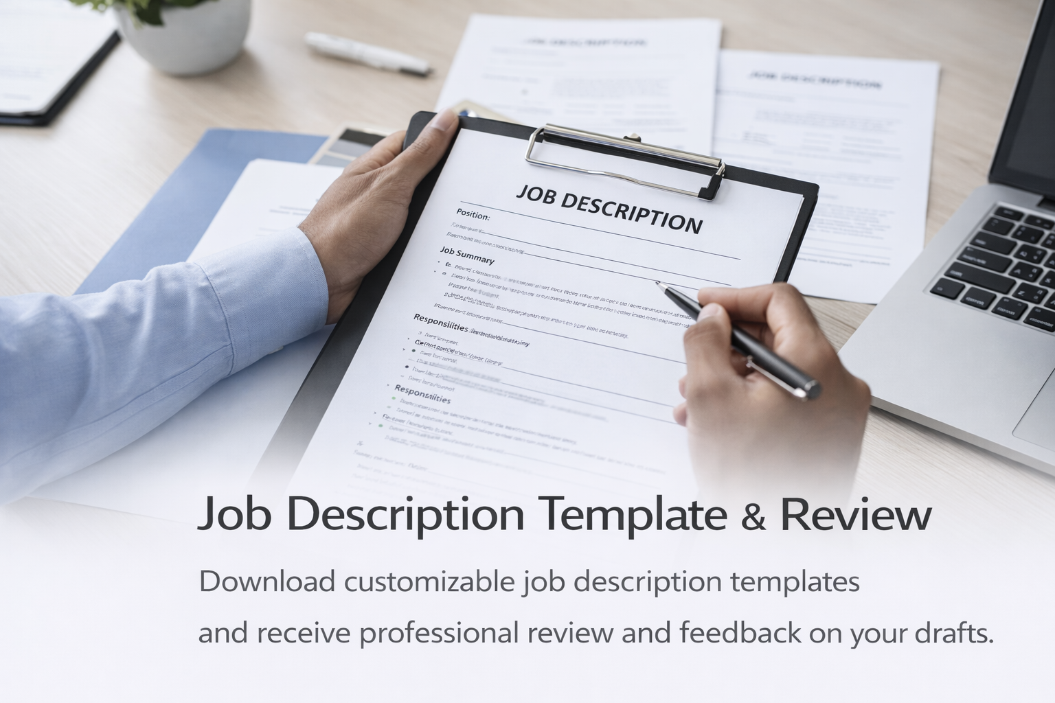Job Description Template & Review